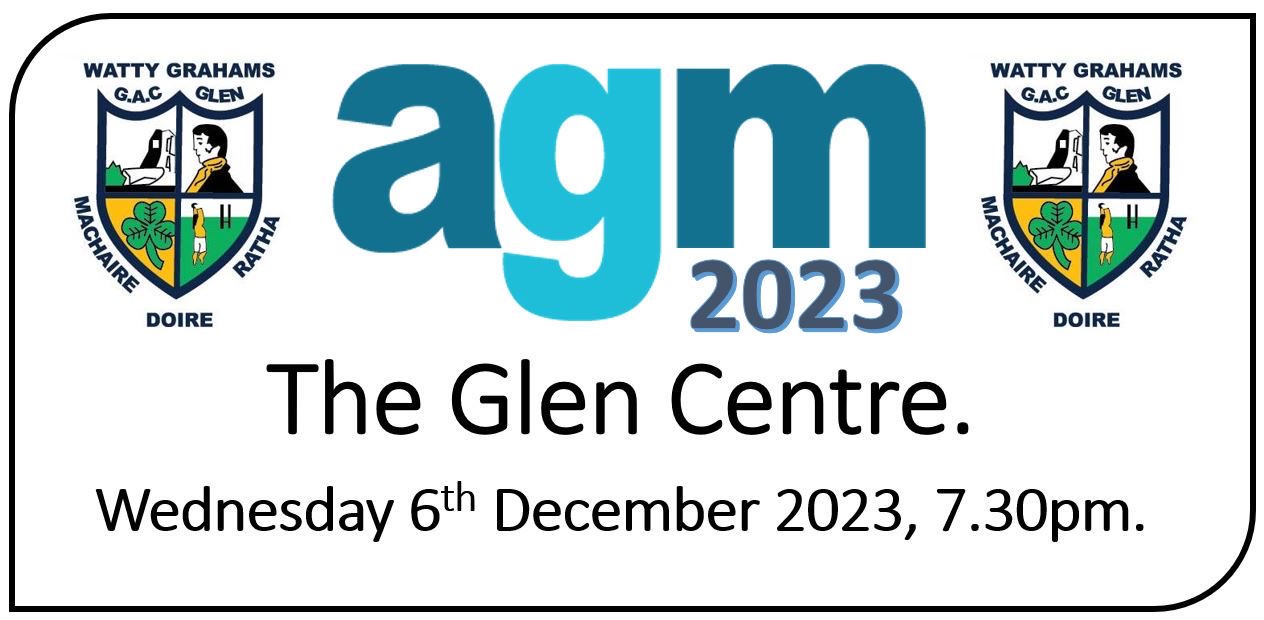 Agm meeting time and date for Glen