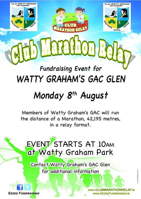 Club marathon relay event details 