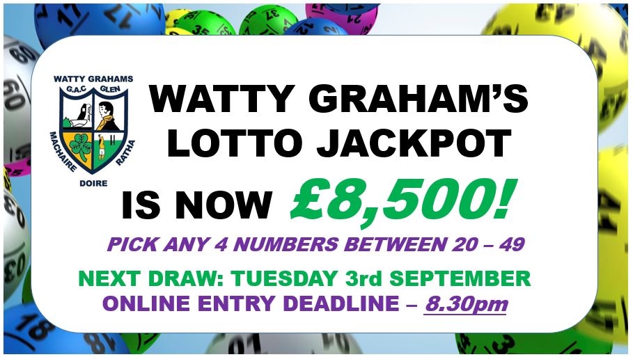 £8500 lotto prize