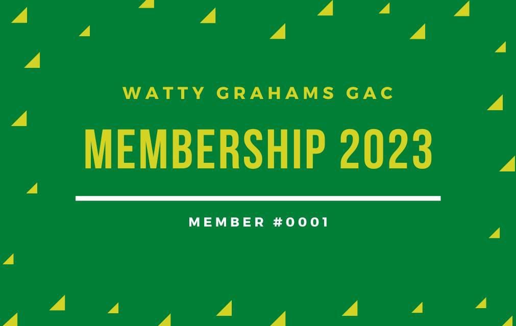 Green Membership 2023 banner